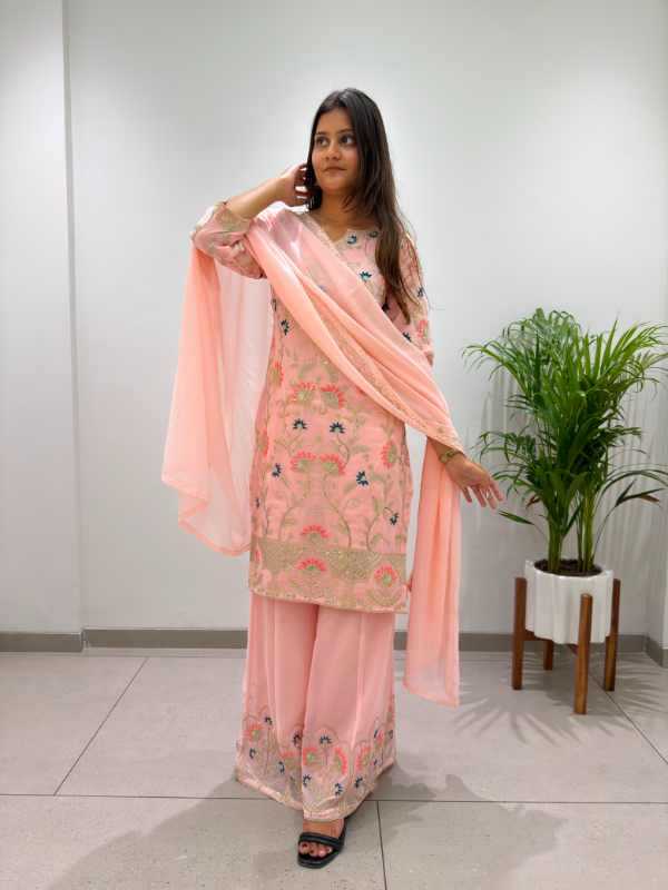 Georgette Embroidery Suit