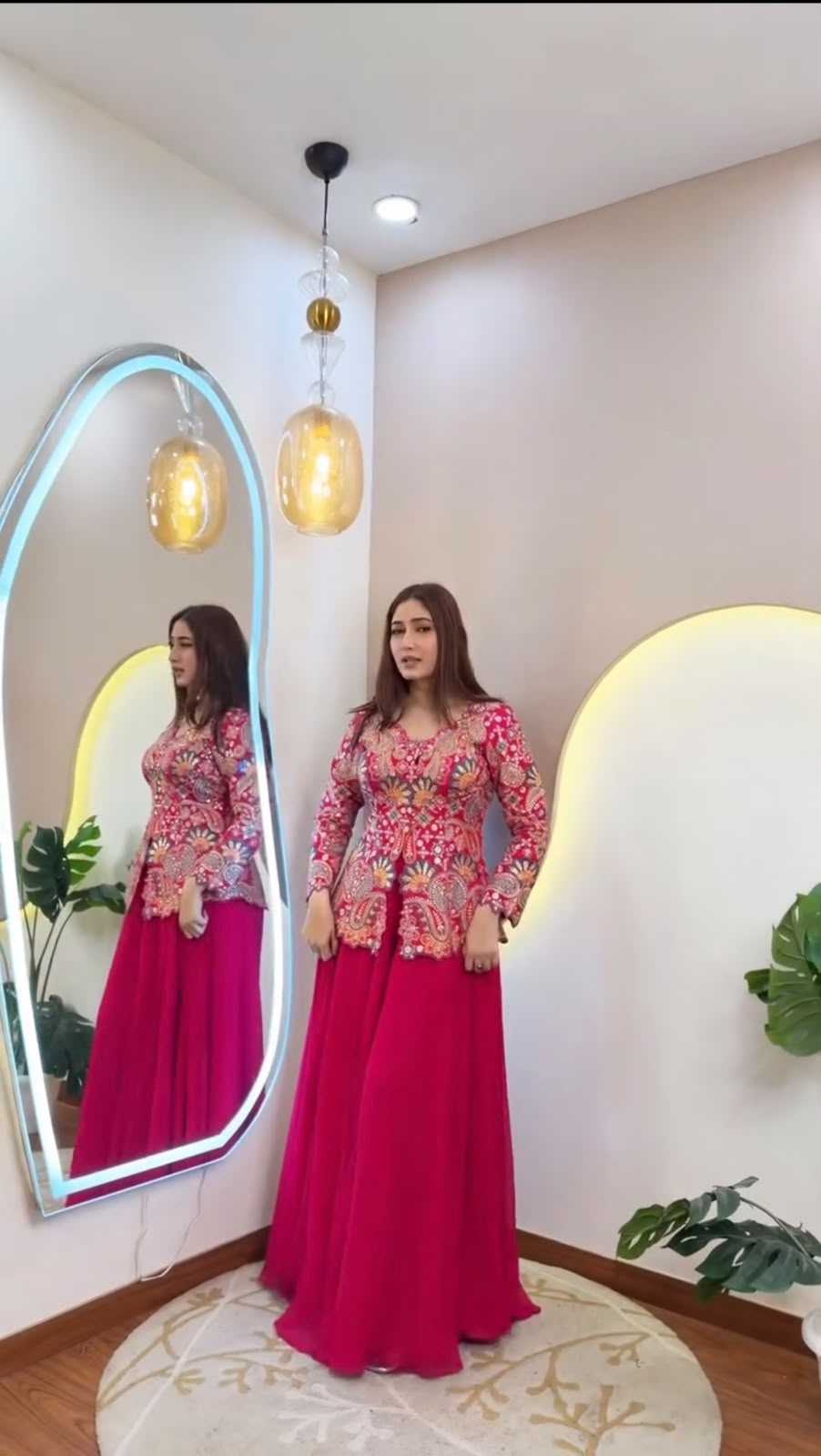Georgette Embroidery Suit