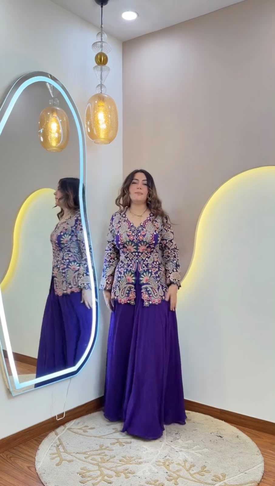 Georgette Embroidery Suit