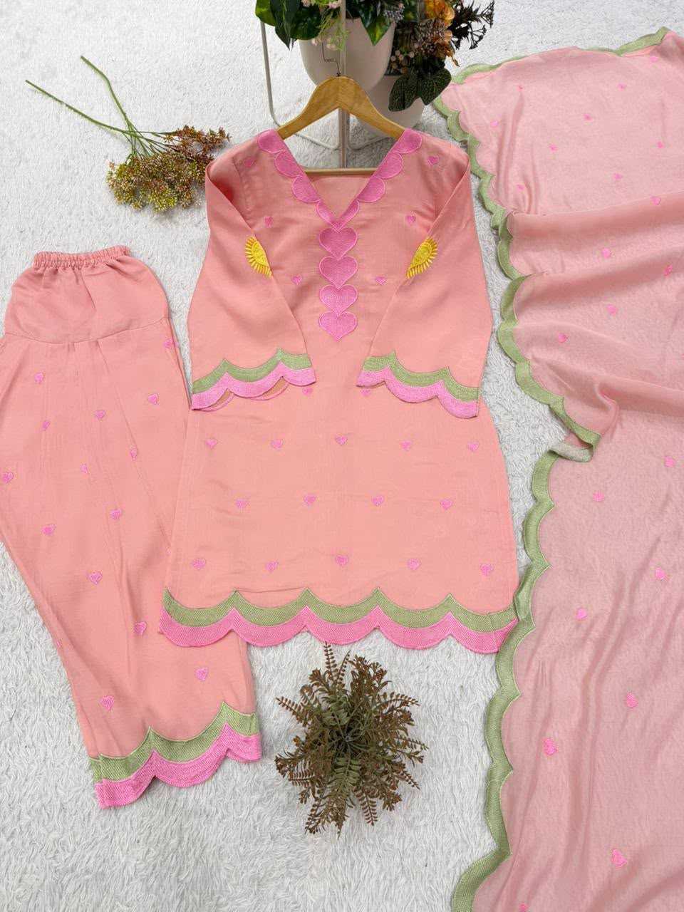 Chanderi Soft Ladies Suit