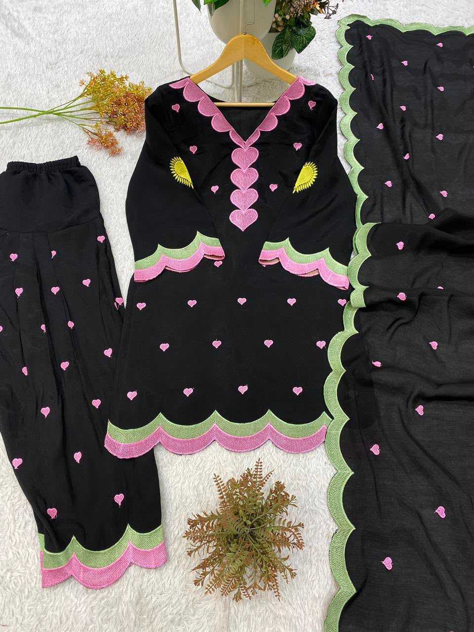 Chanderi Soft Ladies Suit