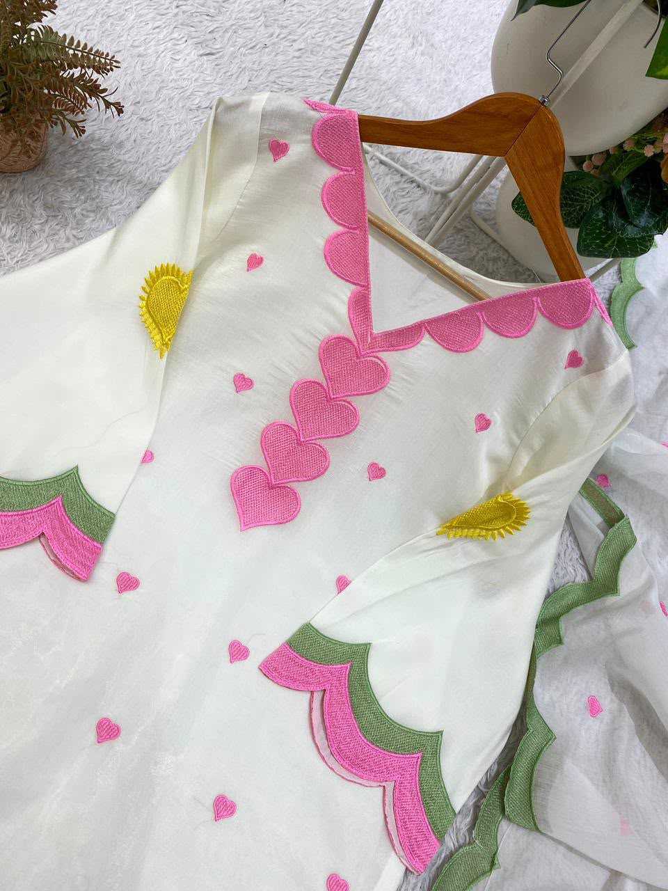 Chanderi Soft Ladies Suit