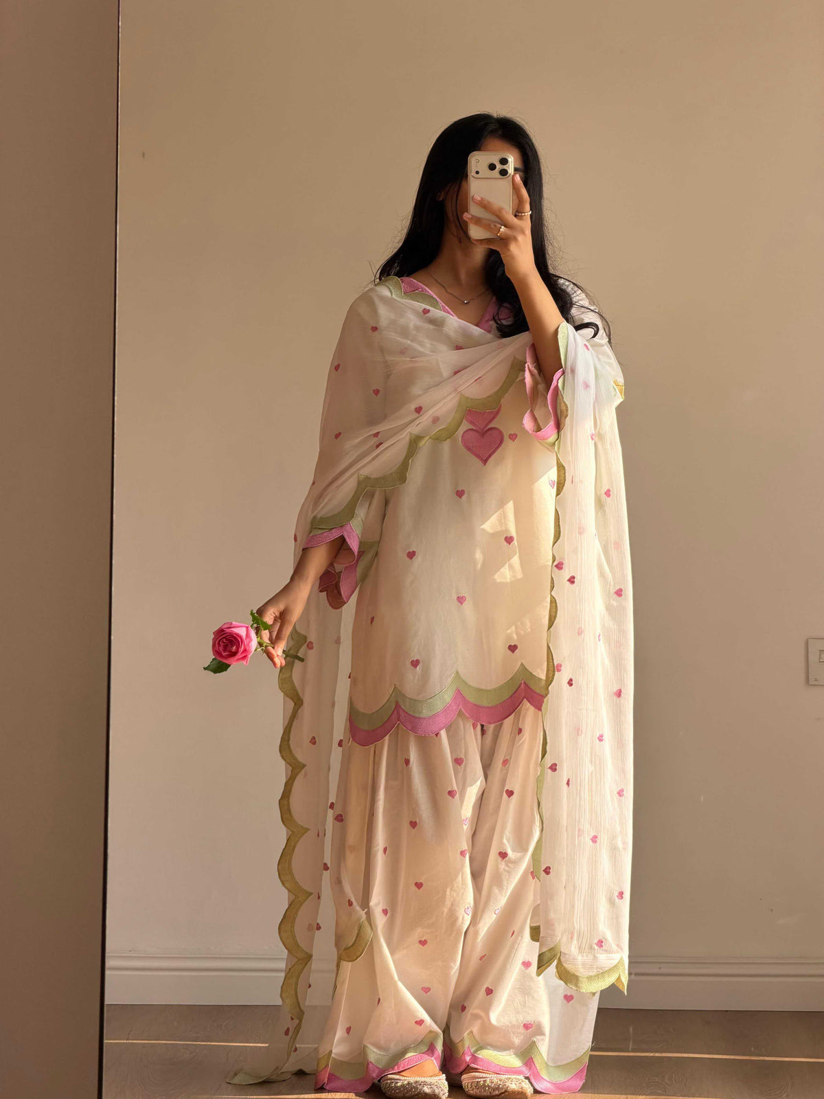 Chanderi Soft Ladies Suit