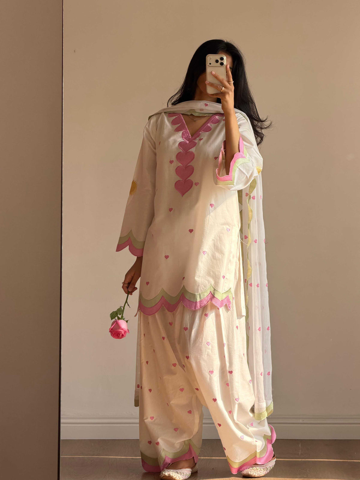 Chanderi Soft Ladies Suit