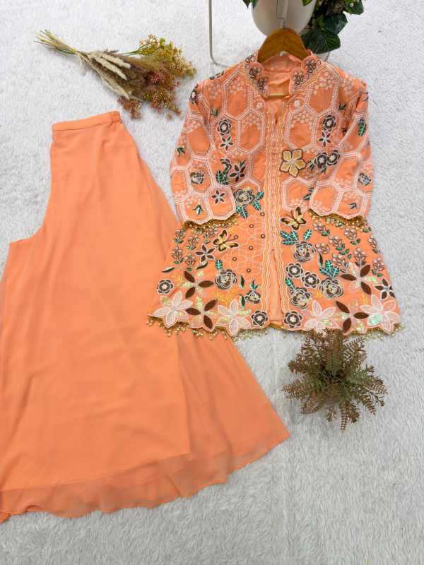 Georgette Embroidery Suit 492