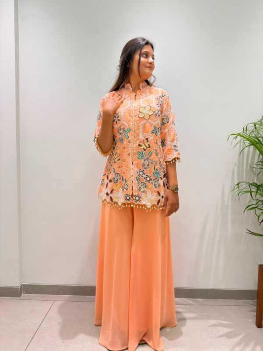 Georgette Embroidery Suit 492