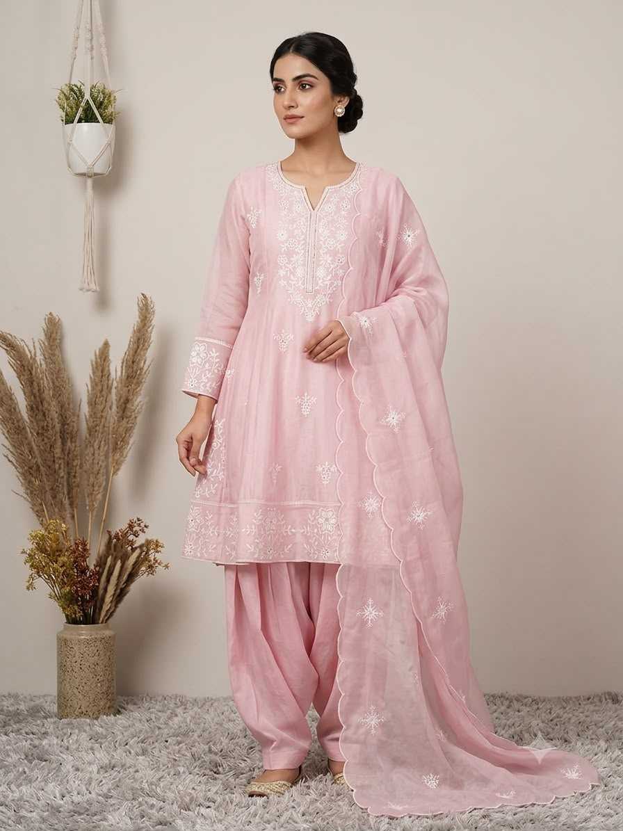 Silk Embroidery Suit 494