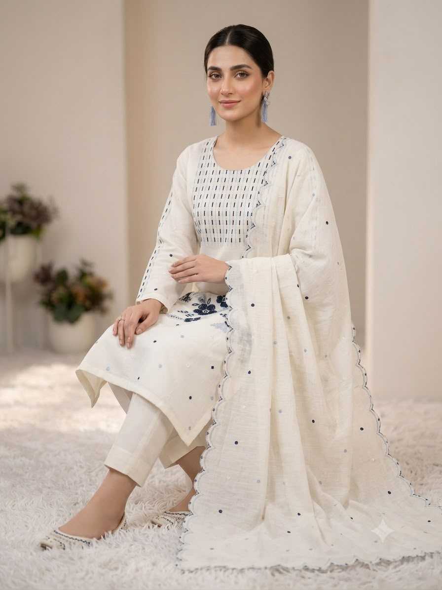 Heavy Roman Silk Designer Kurti 505