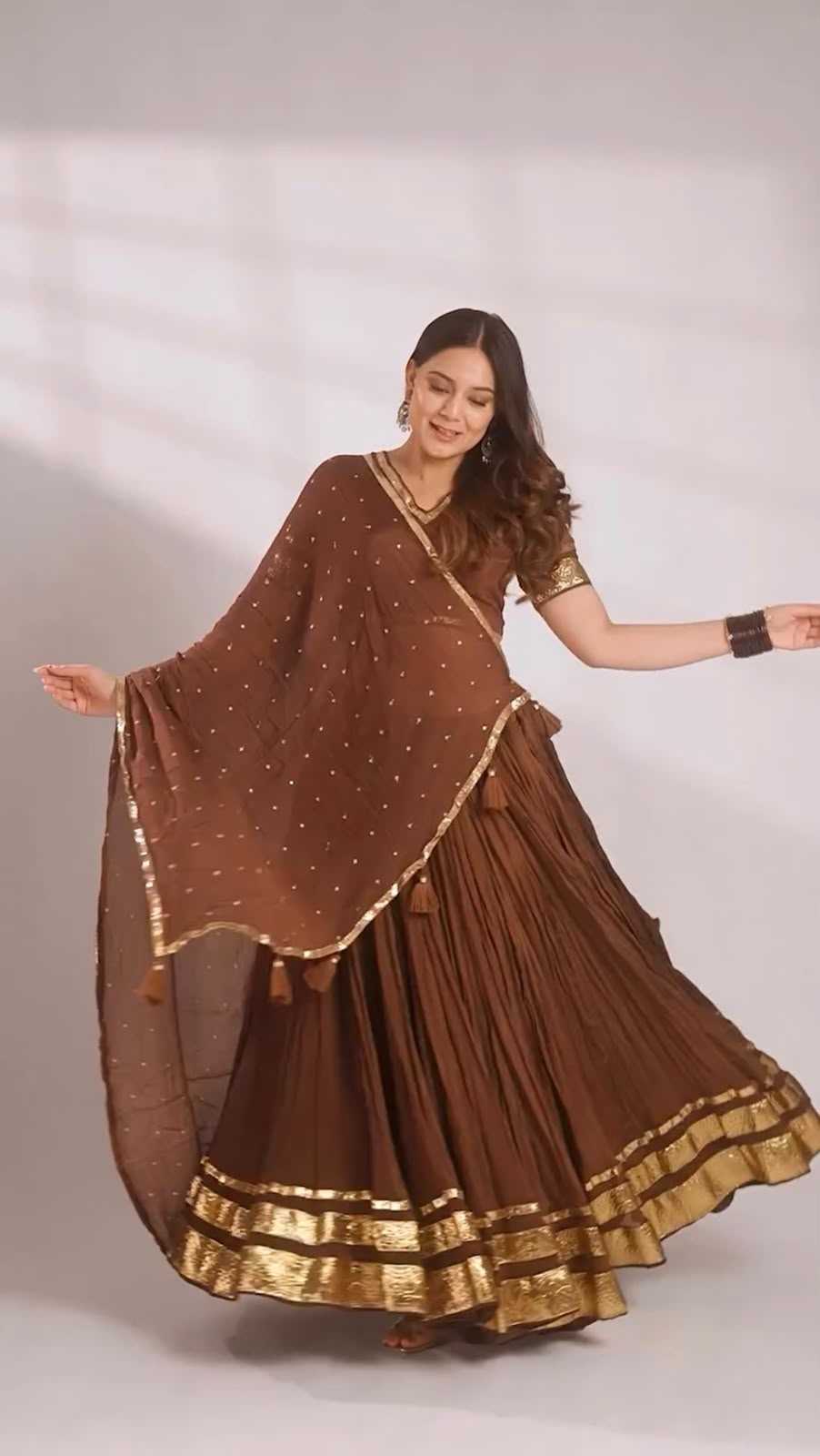 Chanderi Soft Designer Lehenga