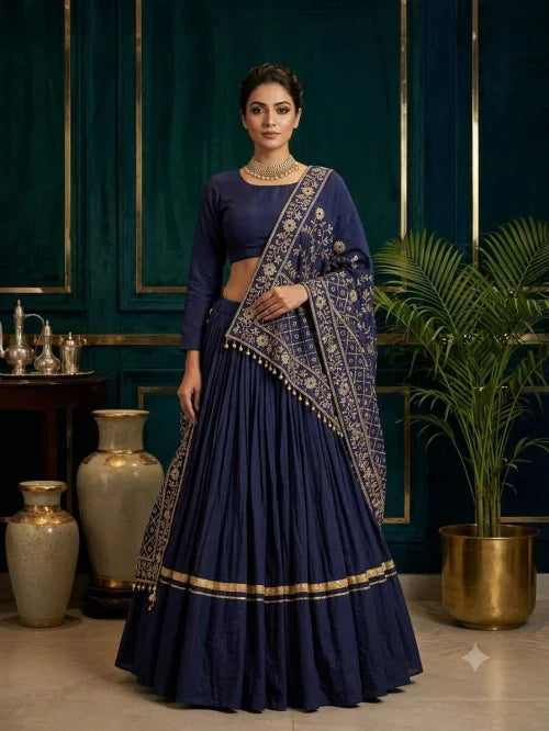 Rayon Traditional Lehenga 510