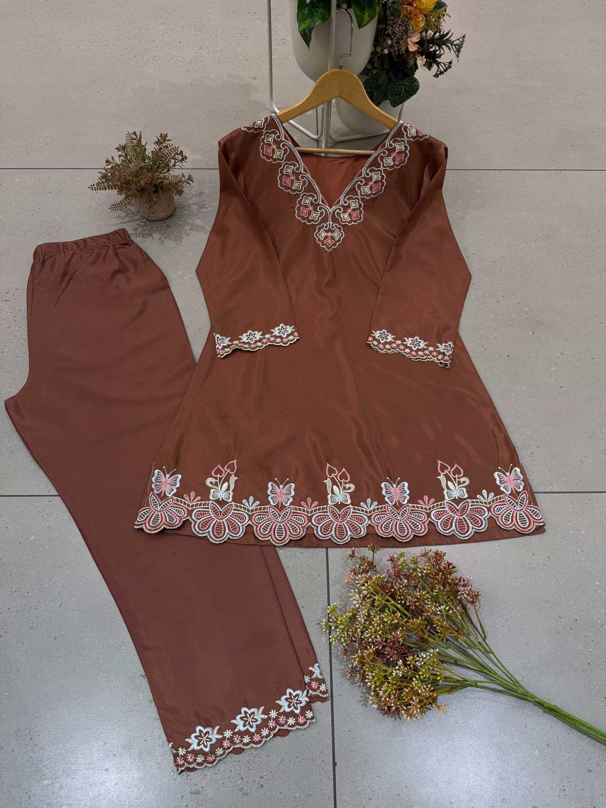 Crepe Co-ord Set 511