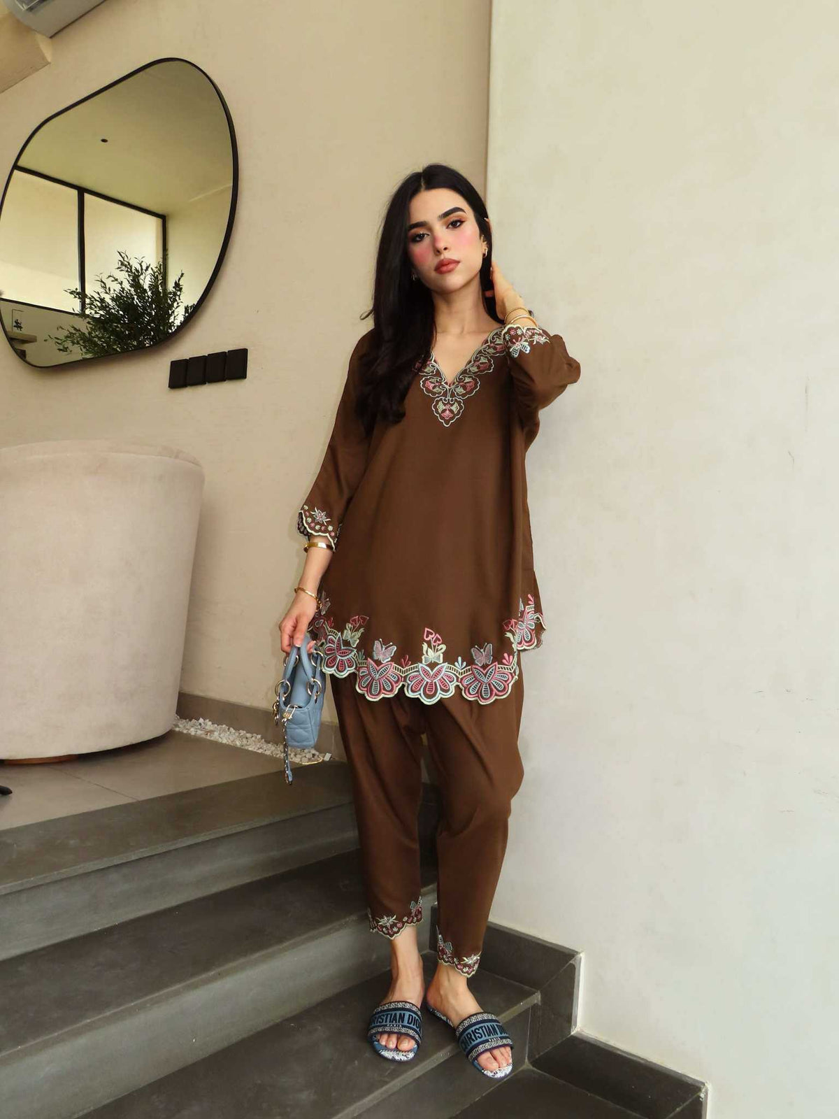 Crepe Co-ord Set 511