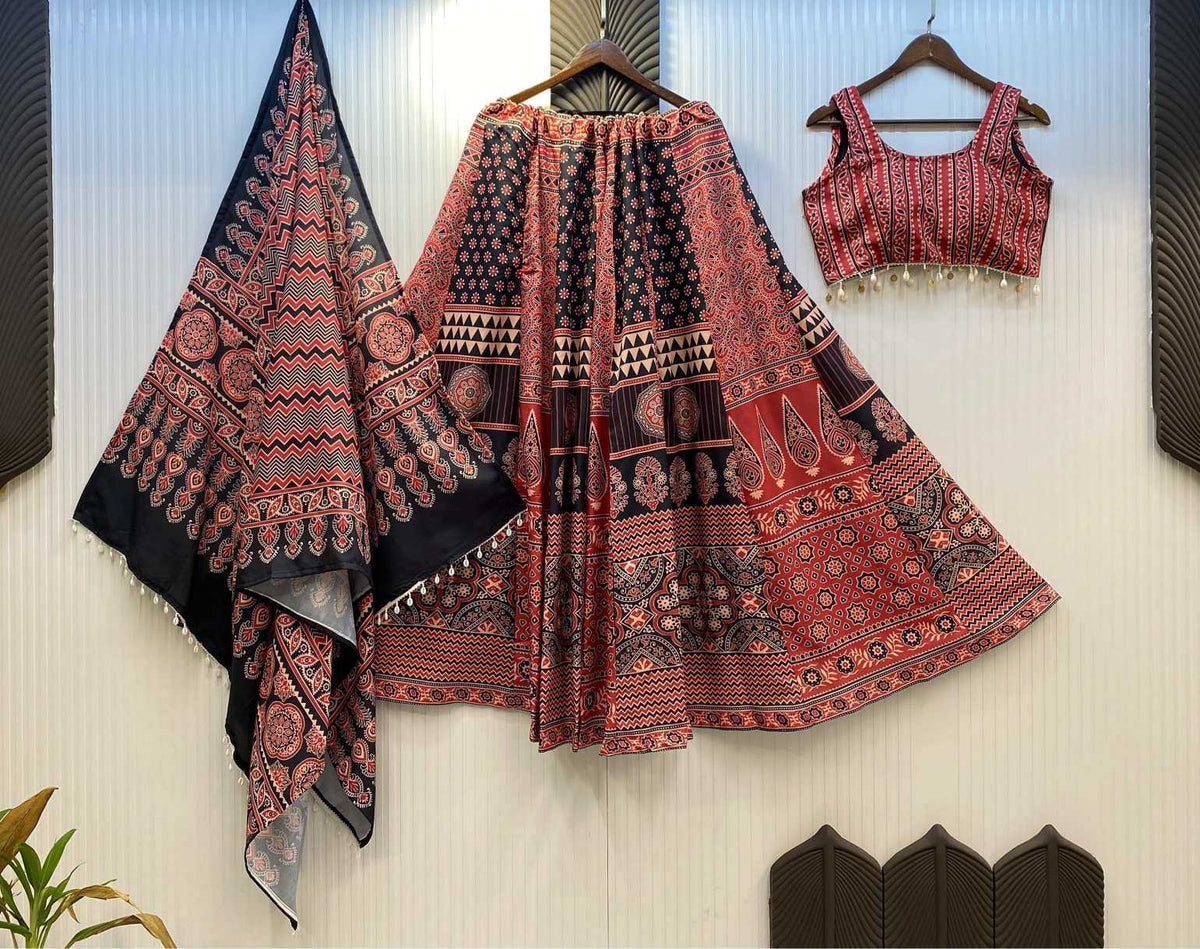 Rayon Designer Lehenga 584