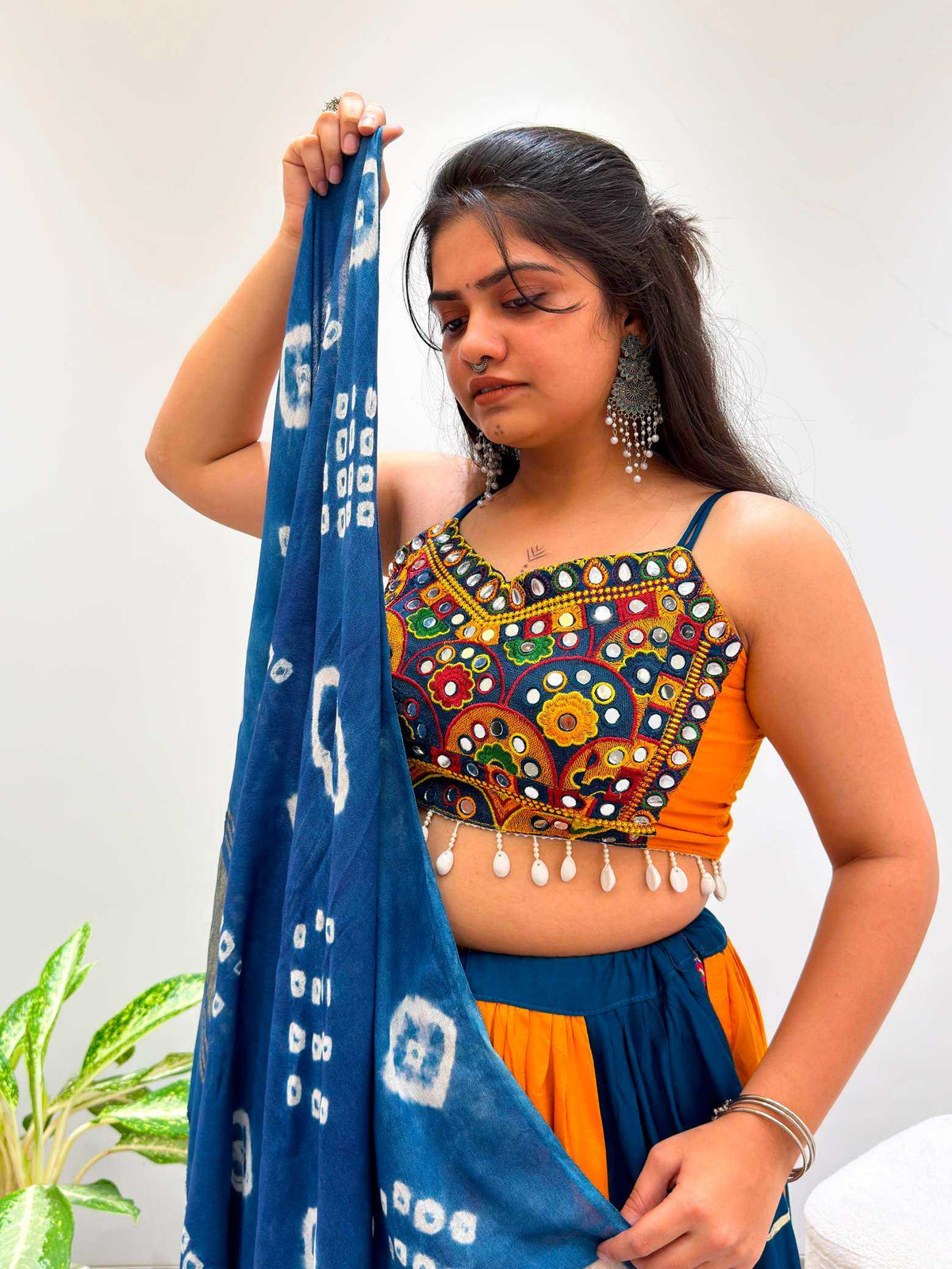 Rayon Embroidered Lehenga 657