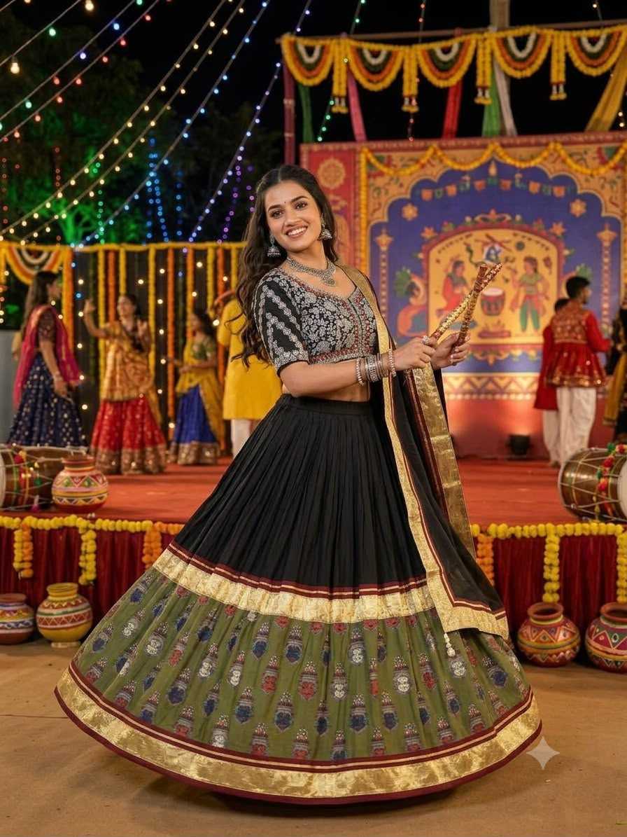 Rayon Embroidered Lehenga