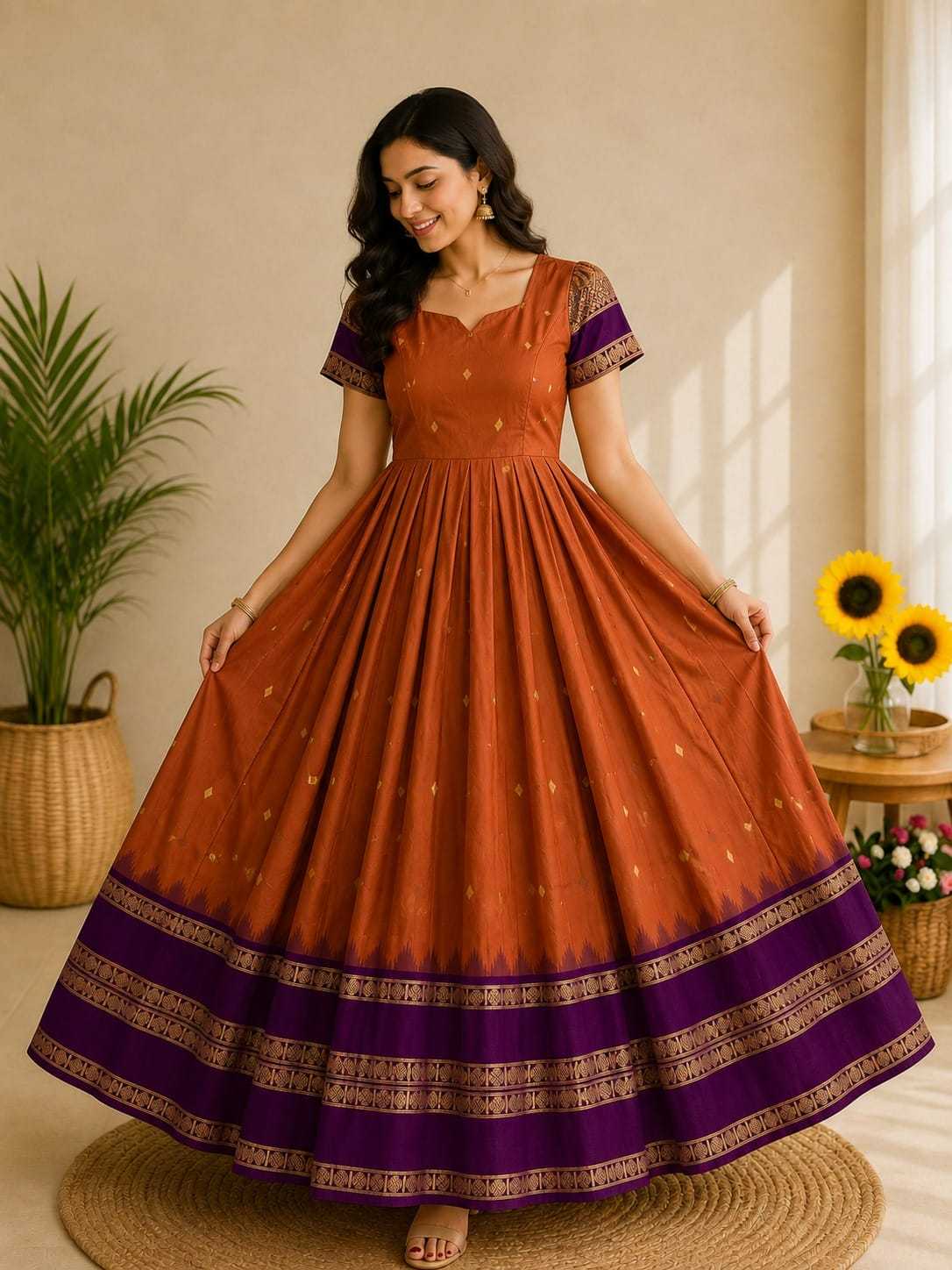 Soft Silk Fancy Gown