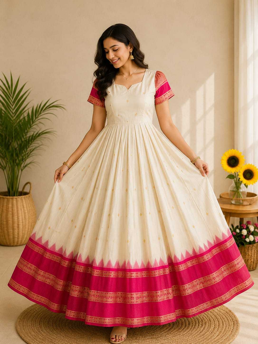 Soft Silk Fancy Gown
