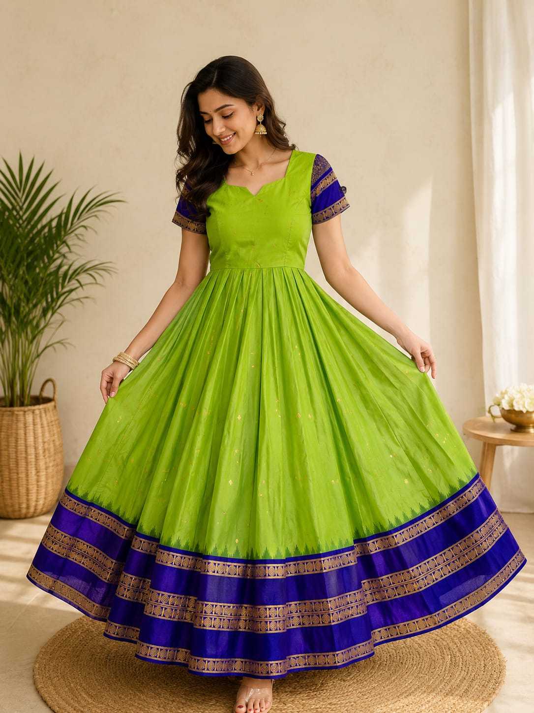 Soft Silk Fancy Gown
