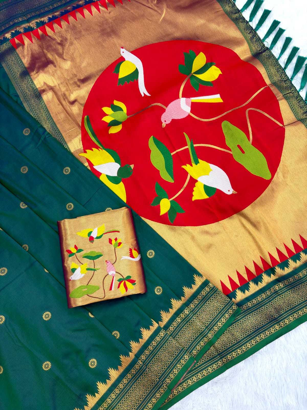 Pankhudi Paithani Silk Designer Saree