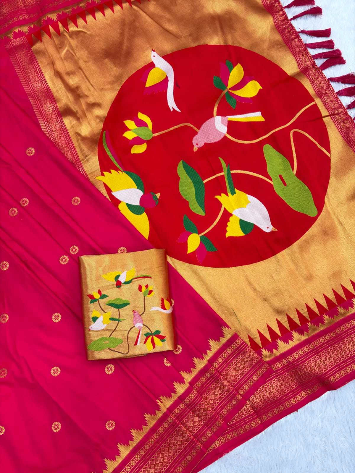 Pankhudi Paithani Silk Designer Saree