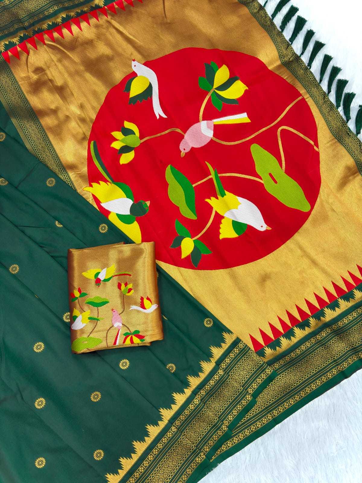 Pankhudi Paithani Silk Designer Saree