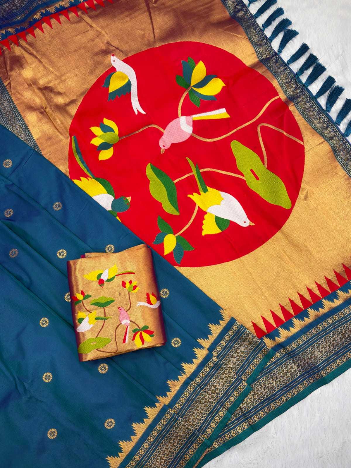 Pankhudi Paithani Silk Designer Saree