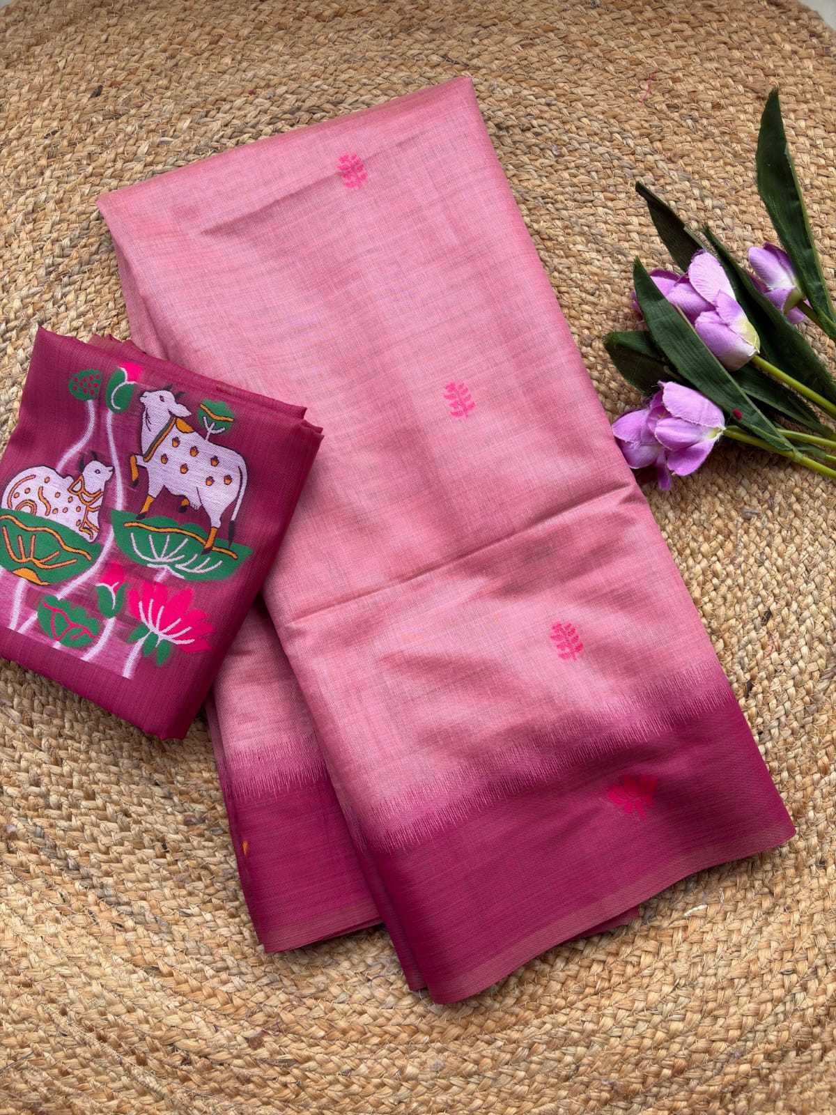 Pichwai Soft Cotton Designer Saree
