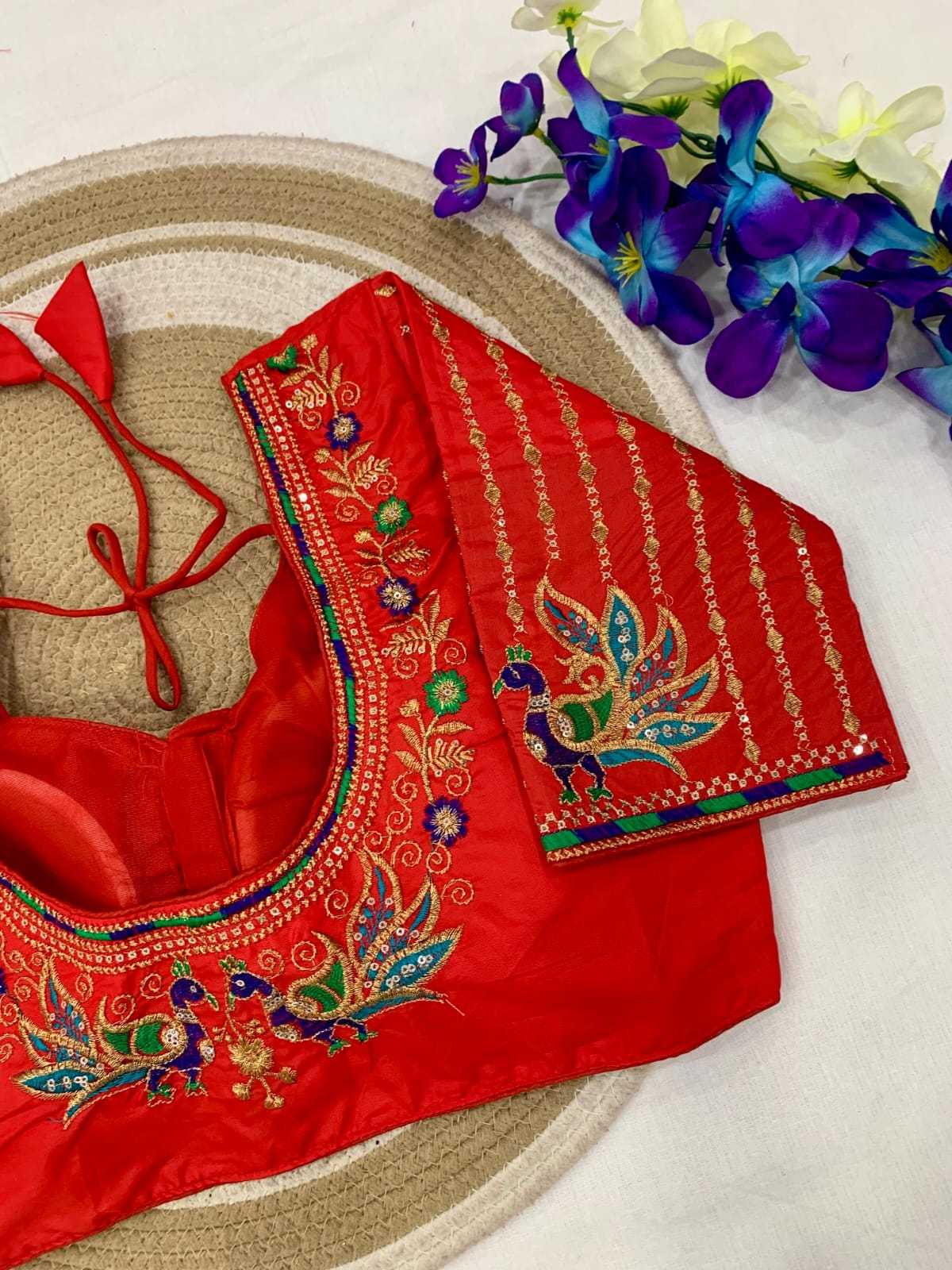 Special Paithani Silk Designer Blouse