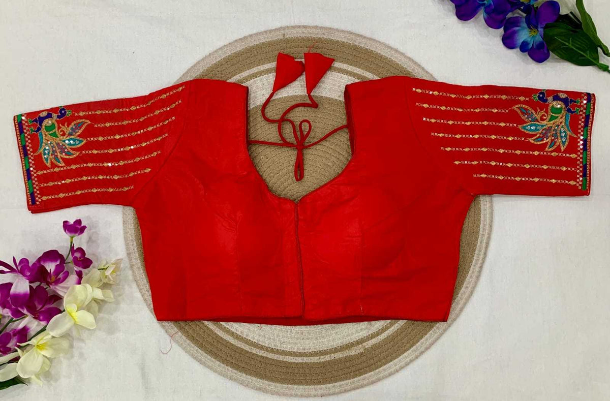 Special Paithani Silk Designer Blouse