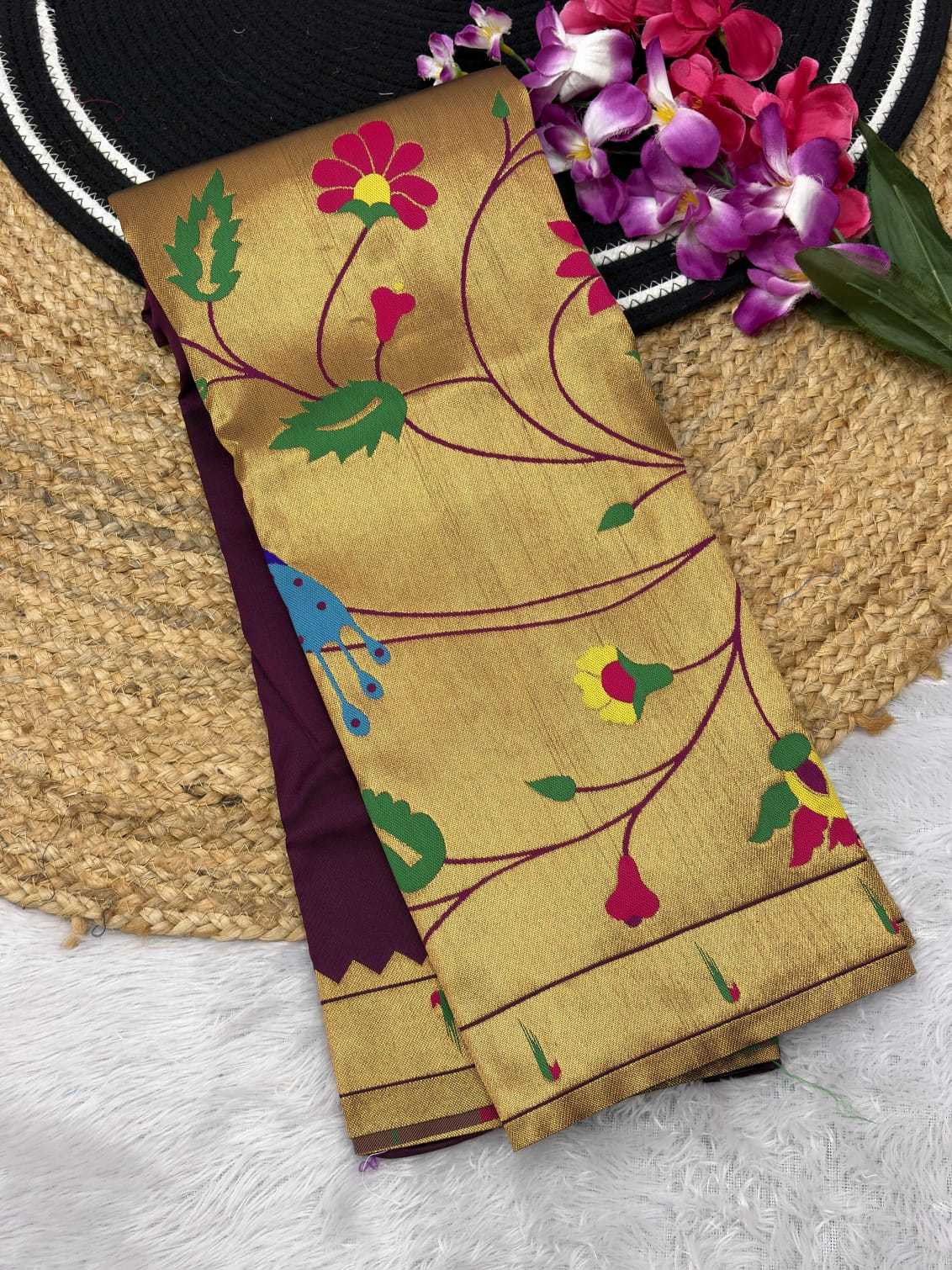Vanira Paithani Silk Designer Saree