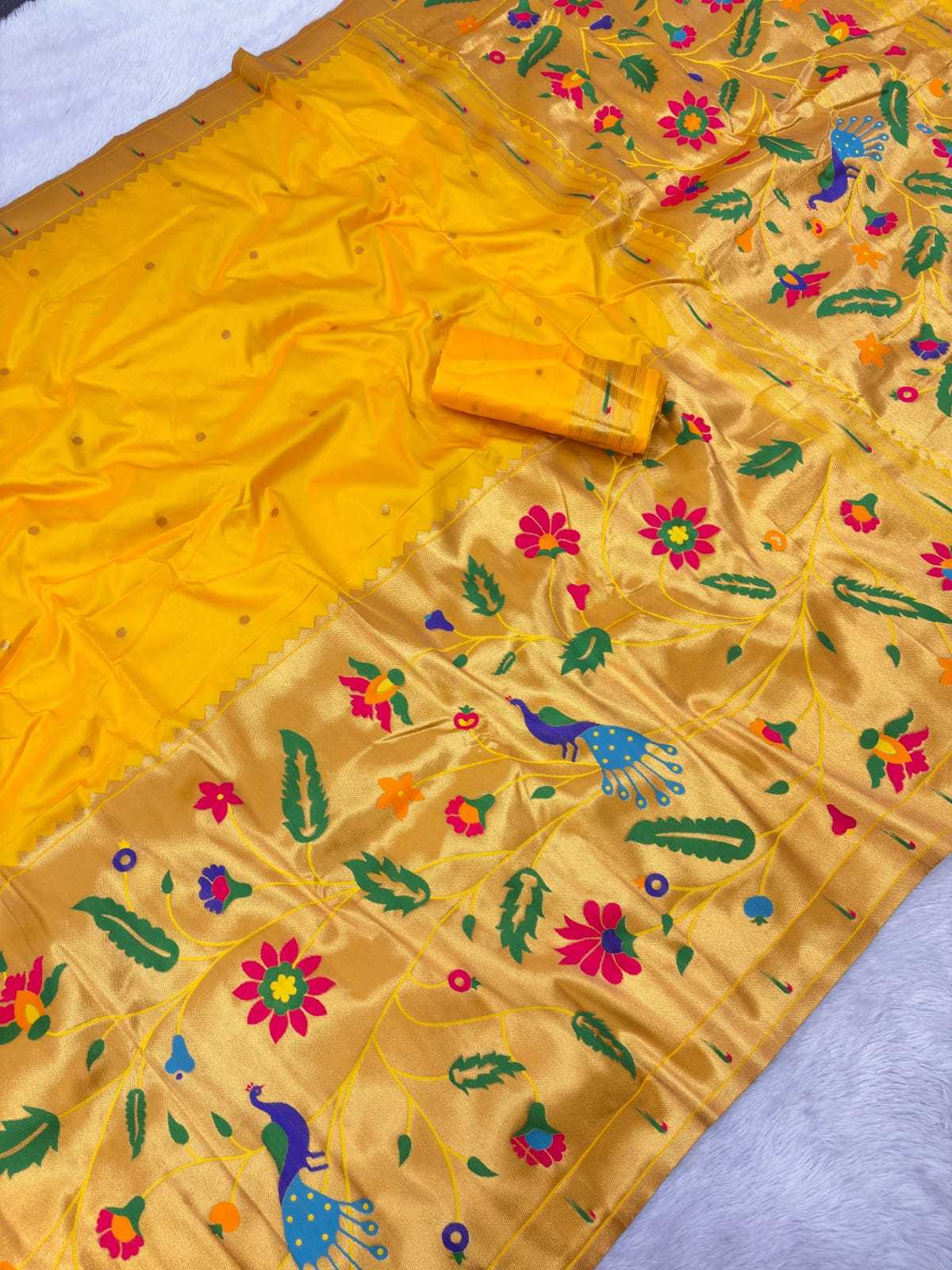 Vanira Paithani Silk Designer Saree