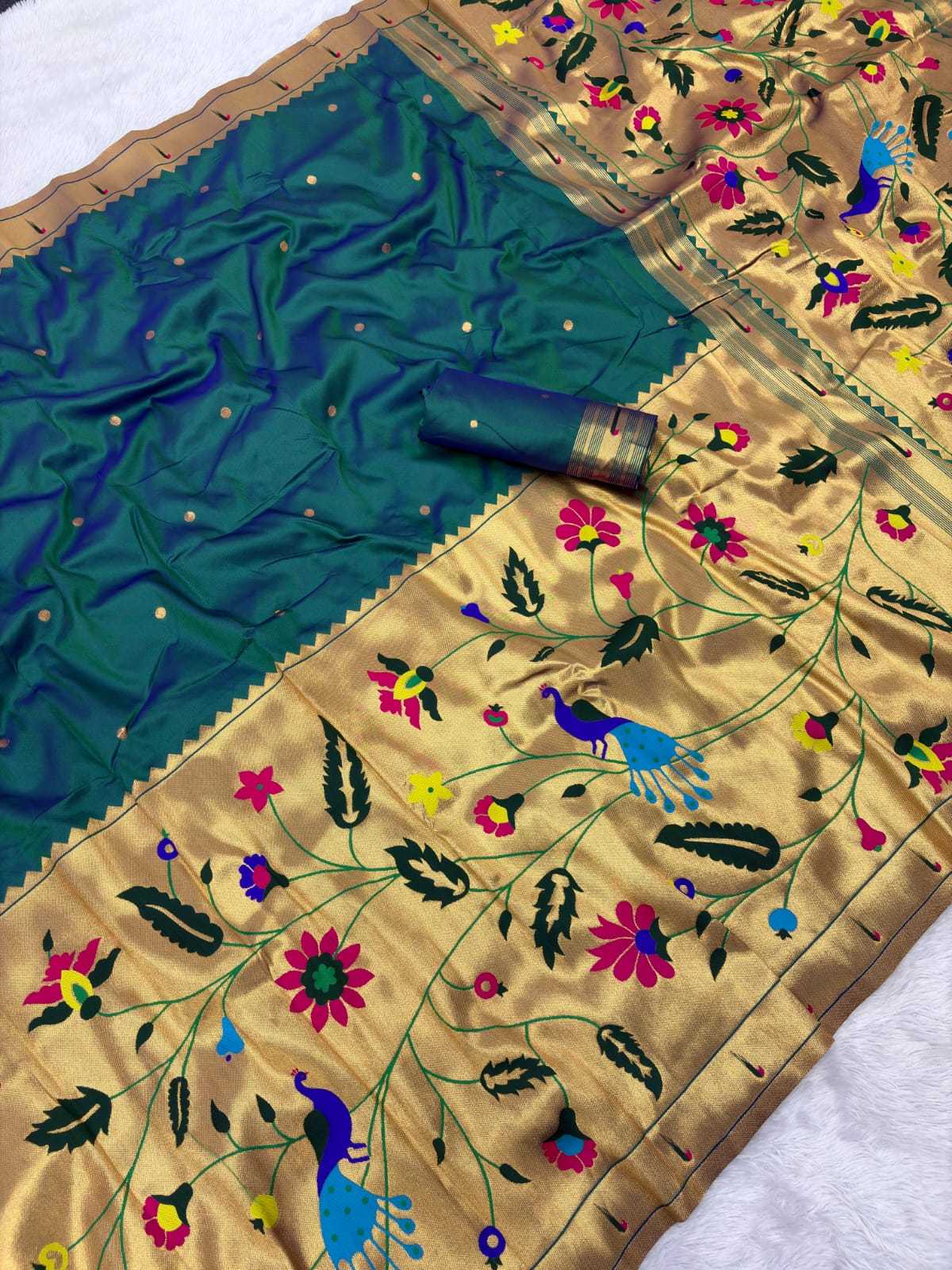 Vanira Paithani Silk Designer Saree