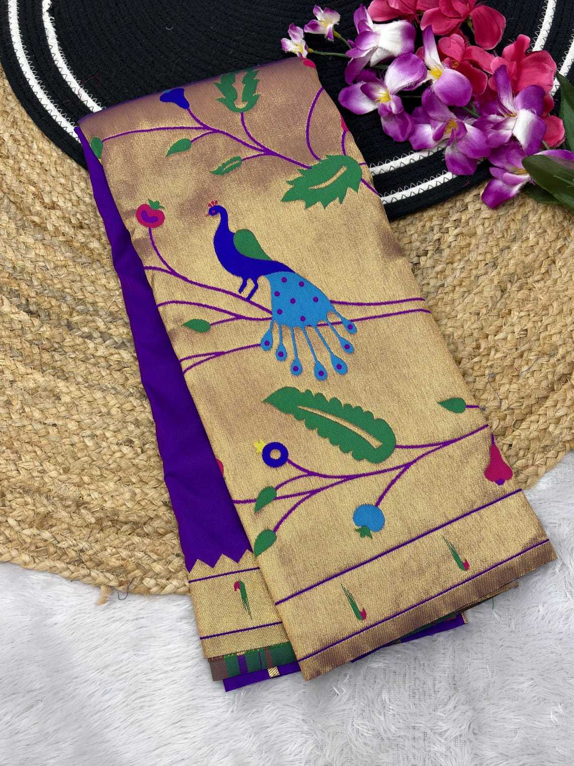 Vanira Paithani Silk Designer Saree