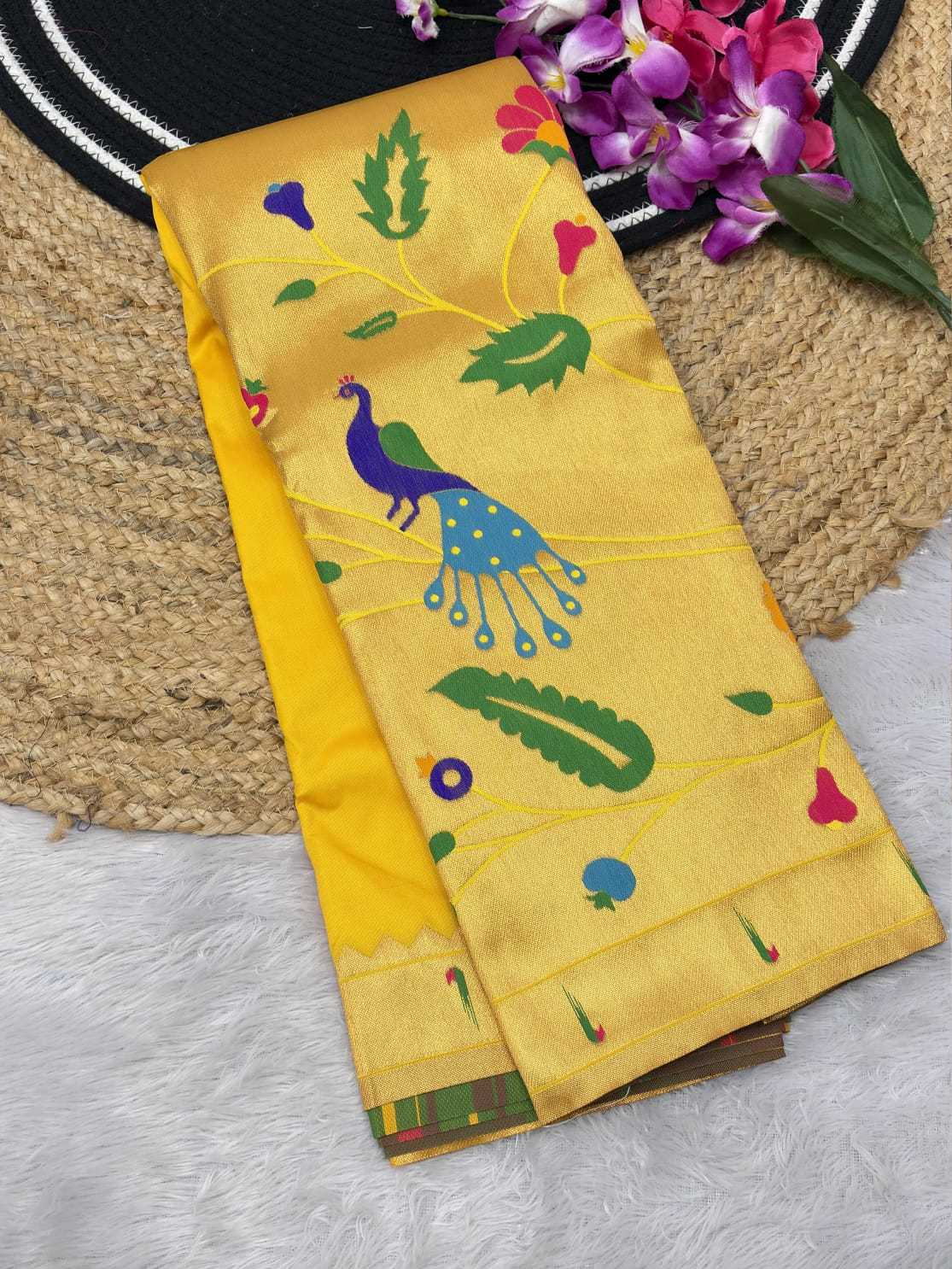 Vanira Paithani Silk Designer Saree