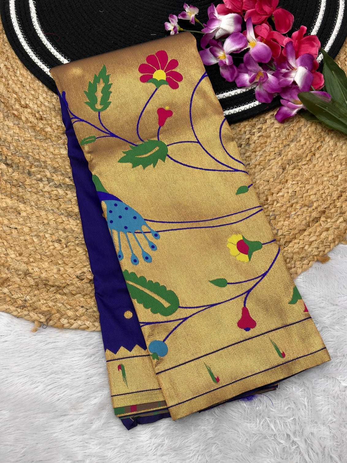 Vanira Paithani Silk Designer Saree