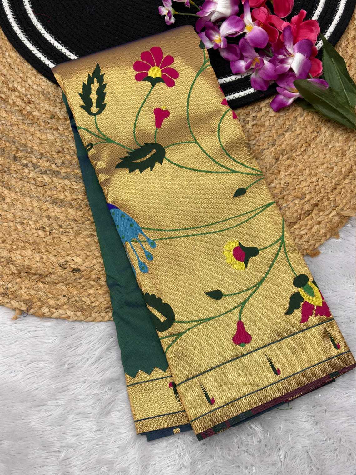 Vanira Paithani Silk Designer Saree