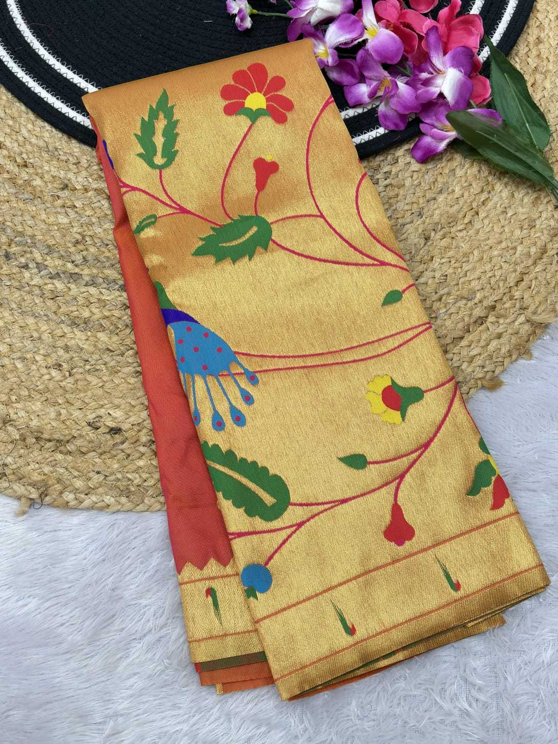 Vanira Paithani Silk Designer Saree