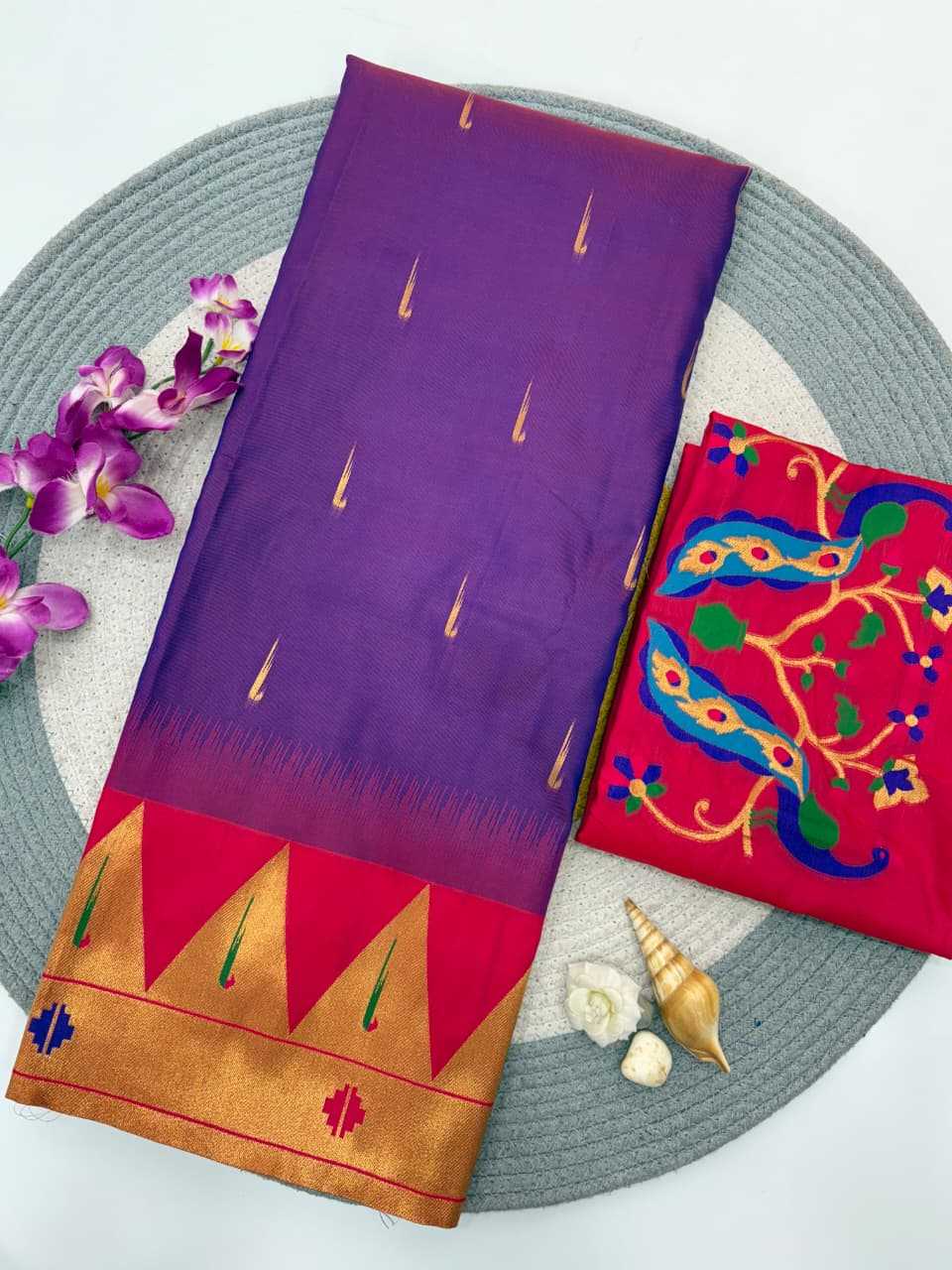 Vidya Paithani Silk Designer Saree