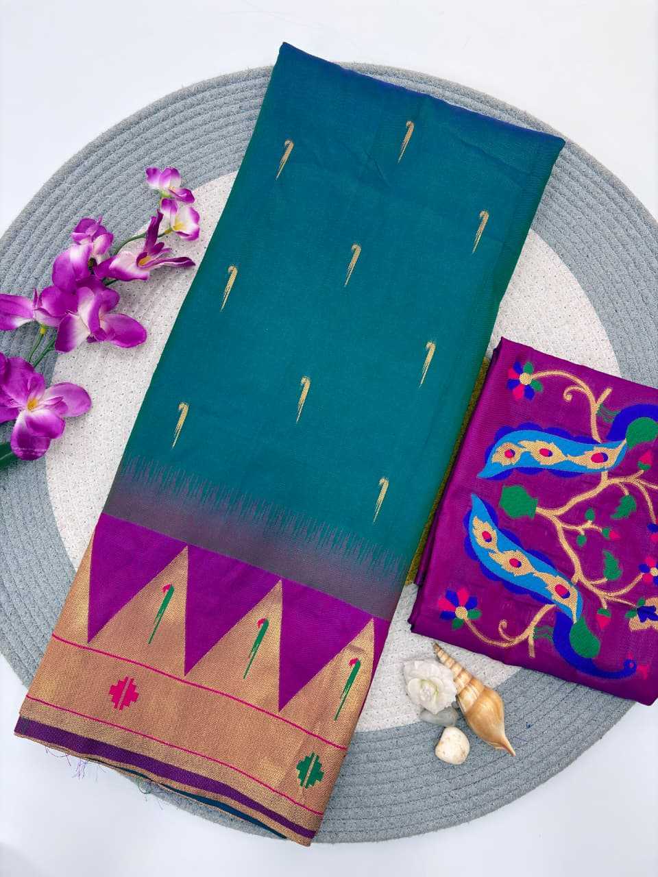 Vidya Paithani Silk Designer Saree