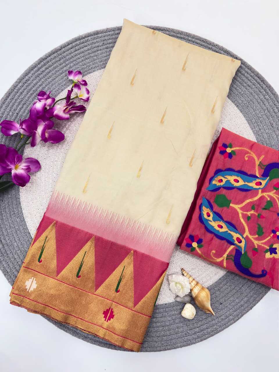 Vidya Paithani Silk Designer Saree