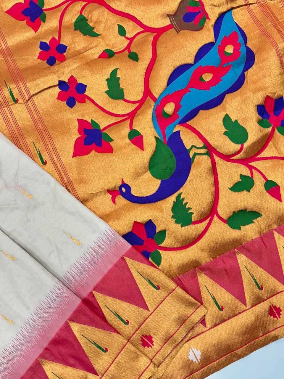 Vidya Paithani Silk Designer Saree