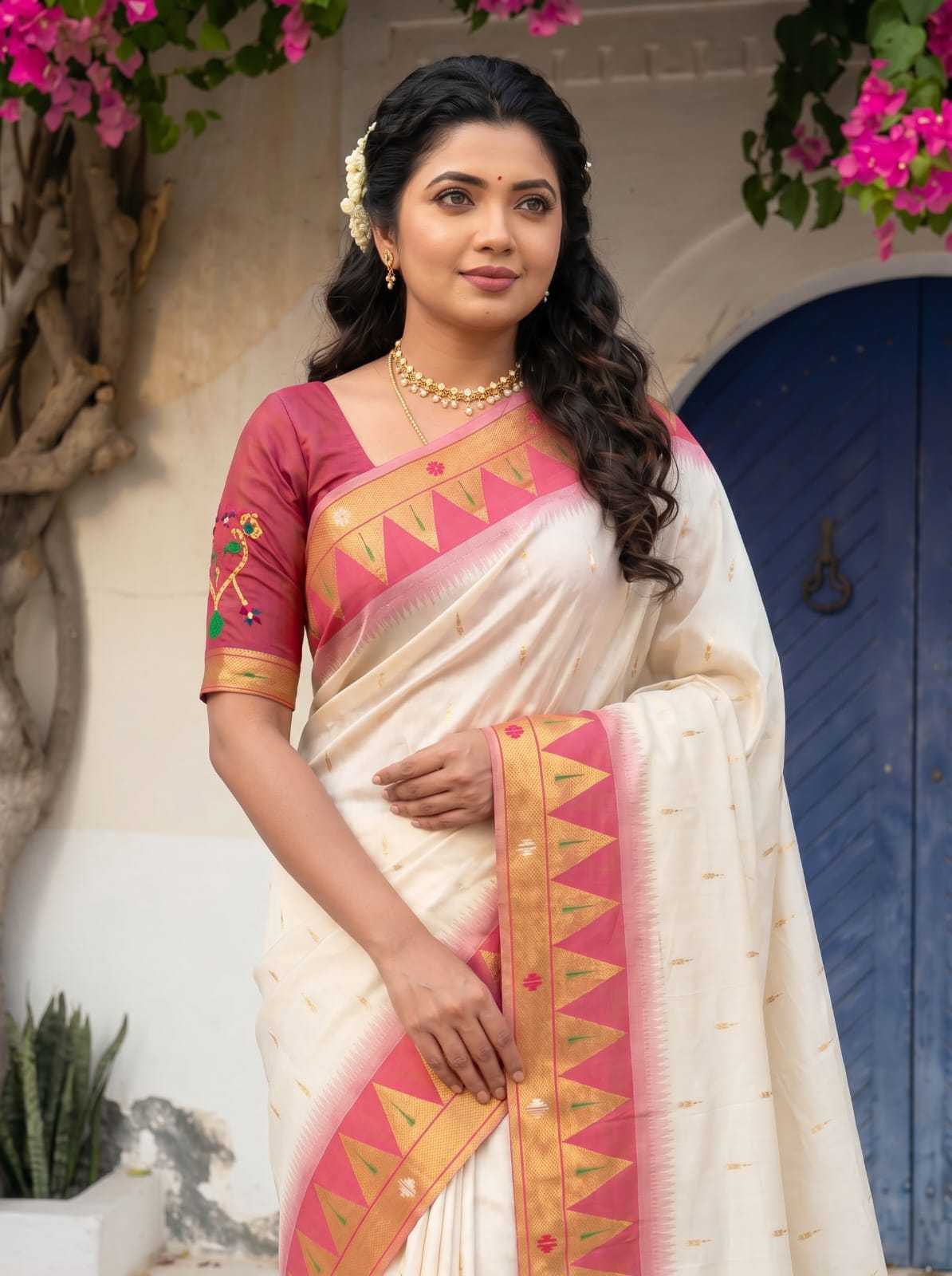 Vidya Paithani Silk Designer Saree