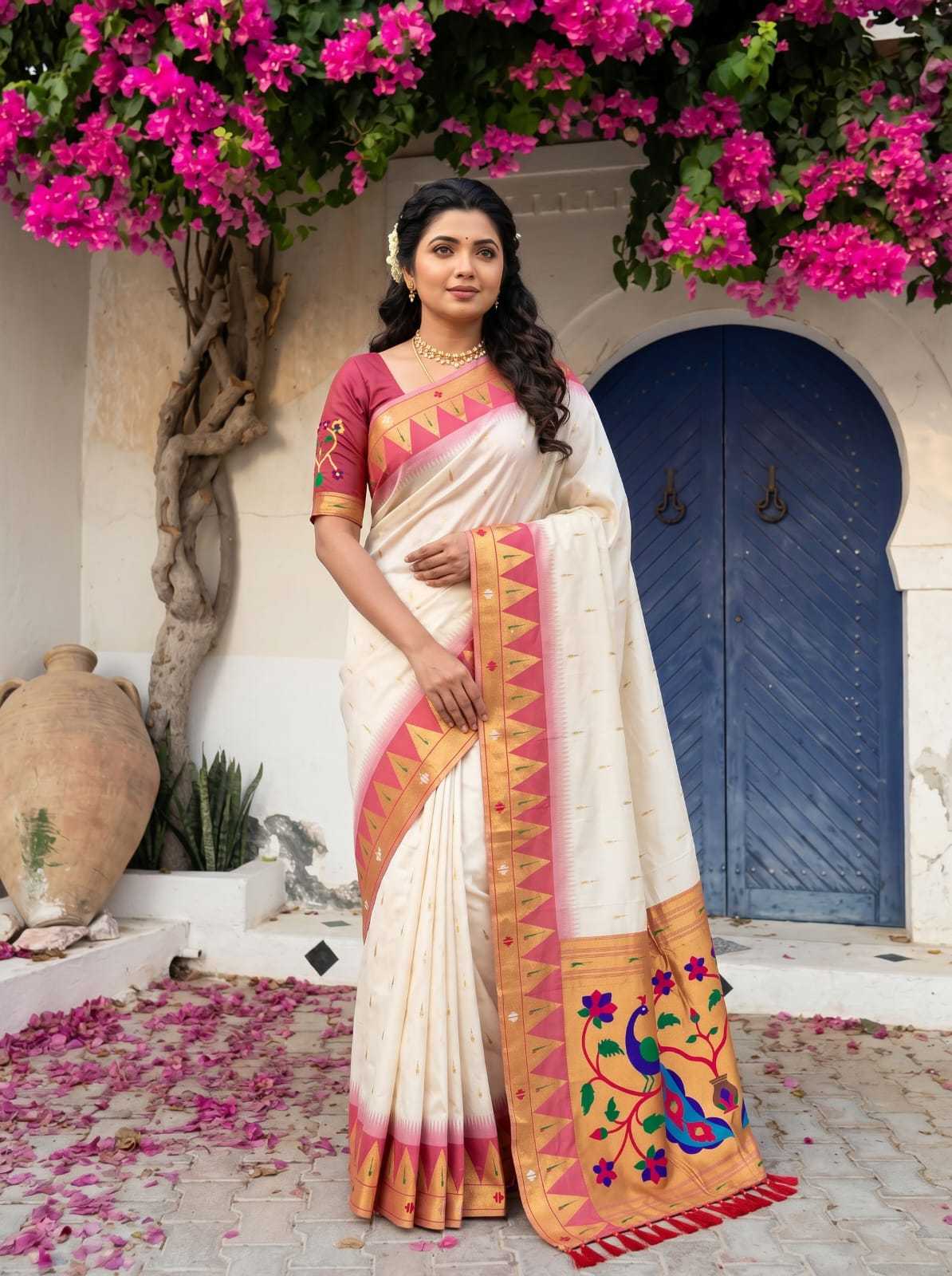 Vidya Paithani Silk Designer Saree