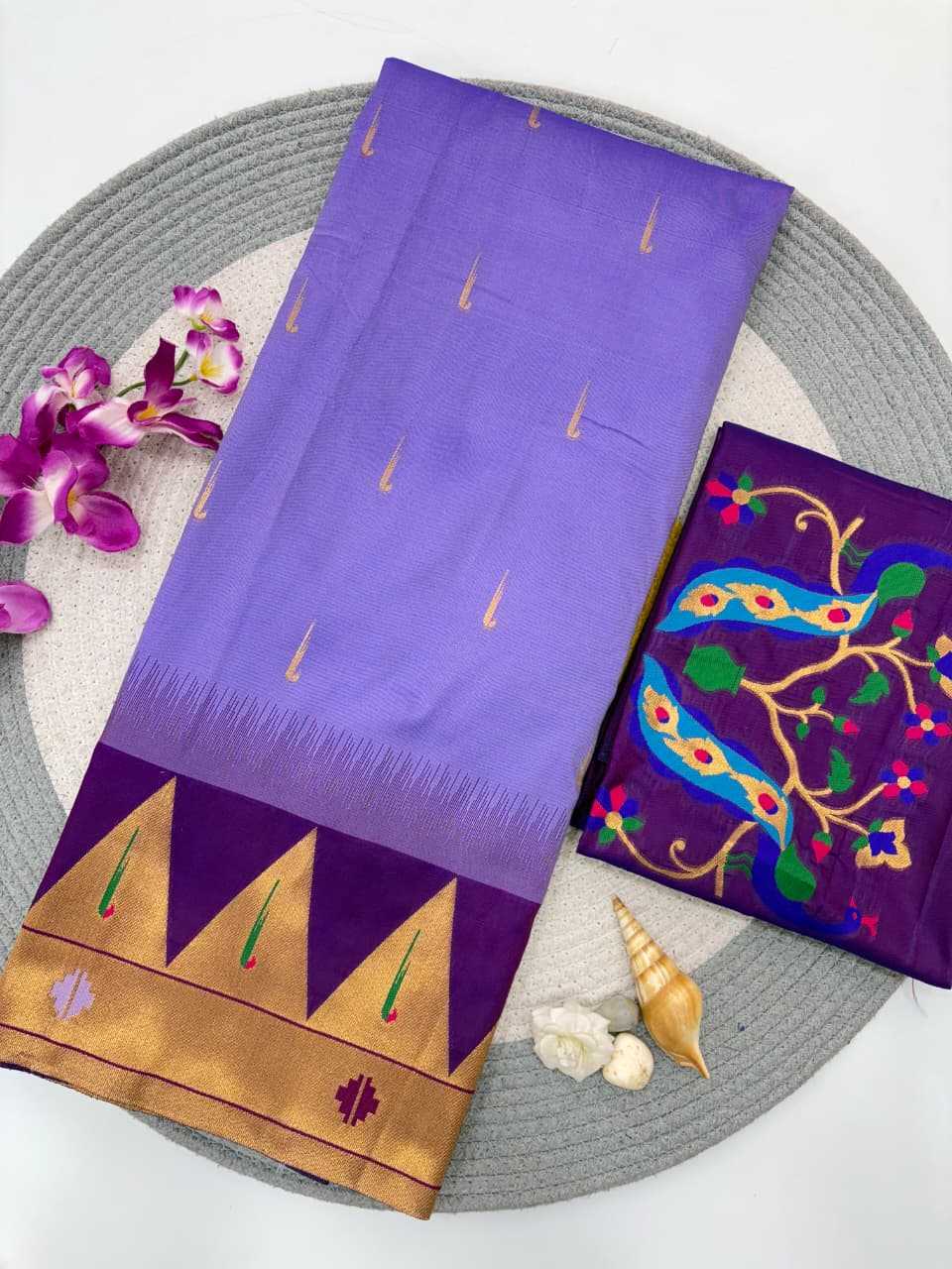 Vidya Paithani Silk Designer Saree
