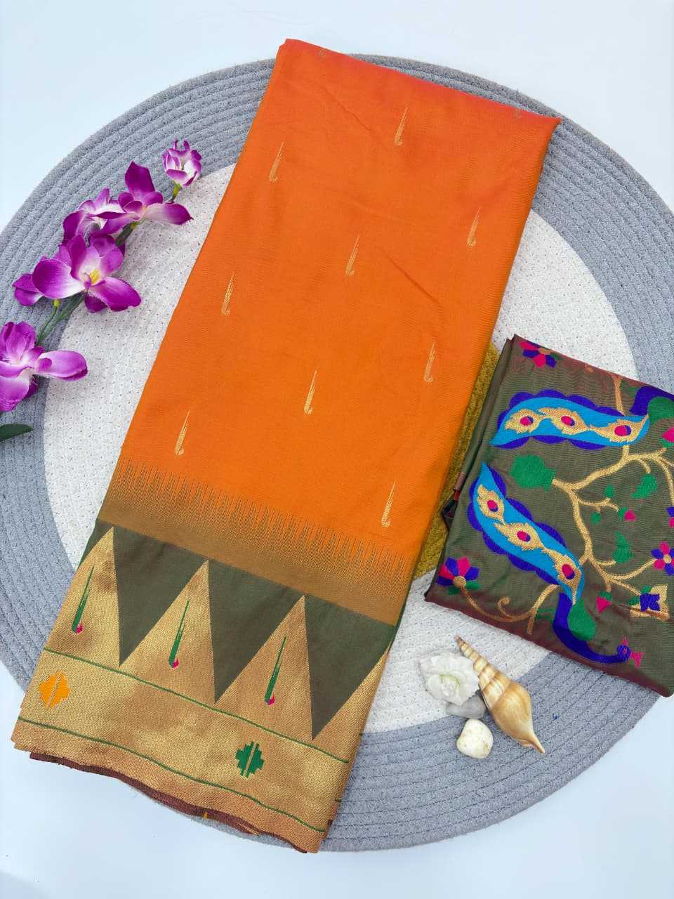 Vidya Paithani Silk Designer Saree