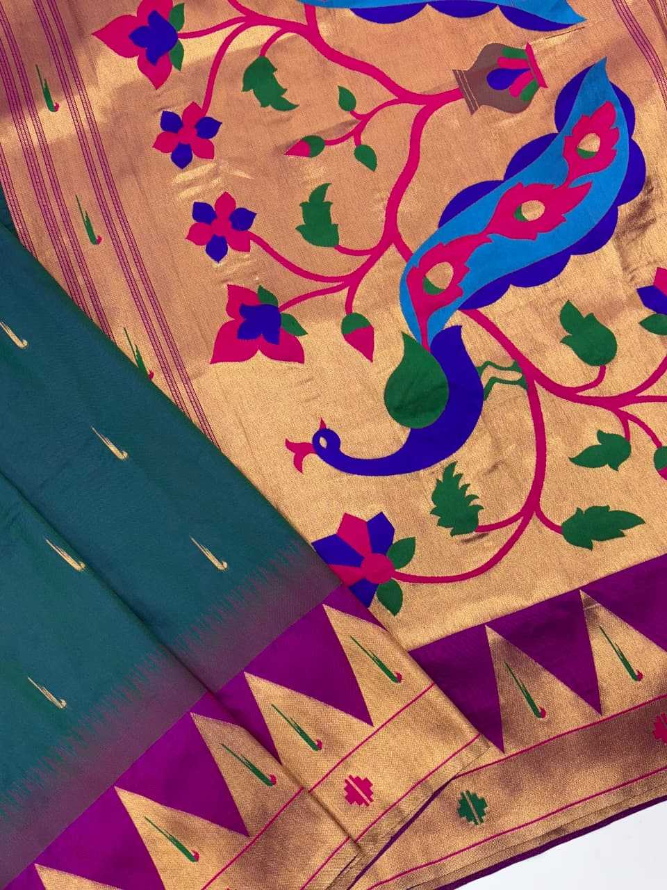 Vidya Paithani Silk Designer Saree