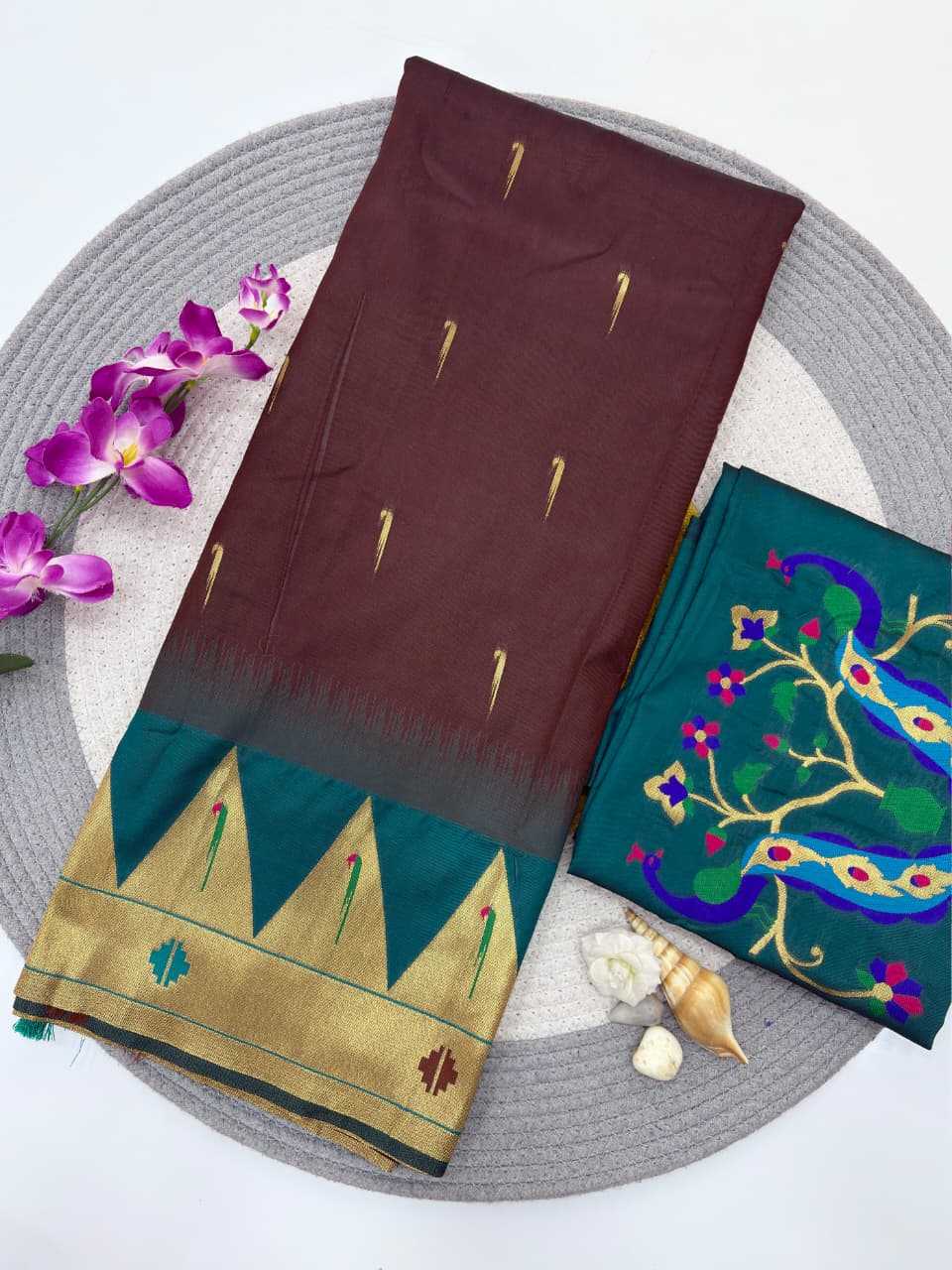 Vidya Paithani Silk Designer Saree