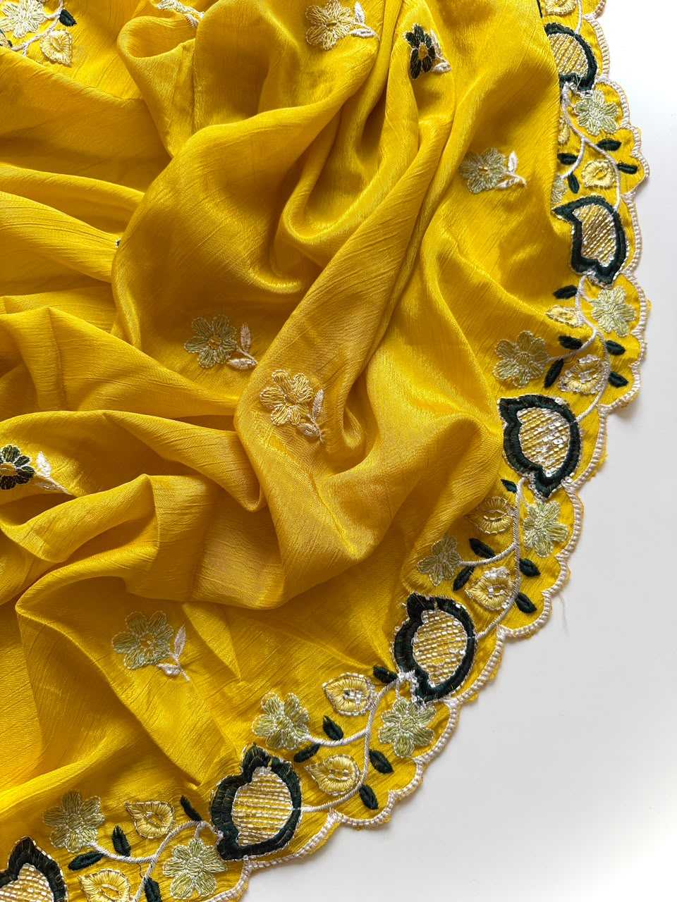 Chinon Party Wear Saree