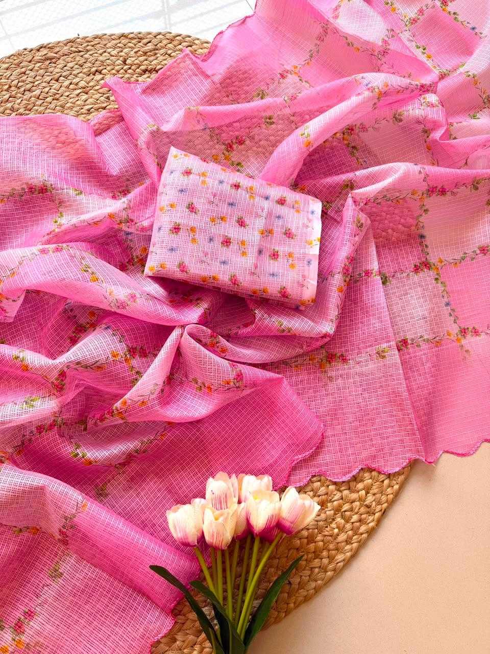 Kota Checks Printed Saree