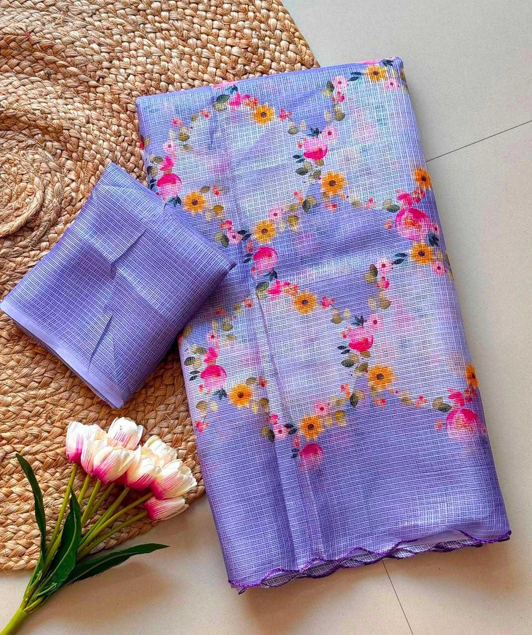 Kota Checks Printed Saree
